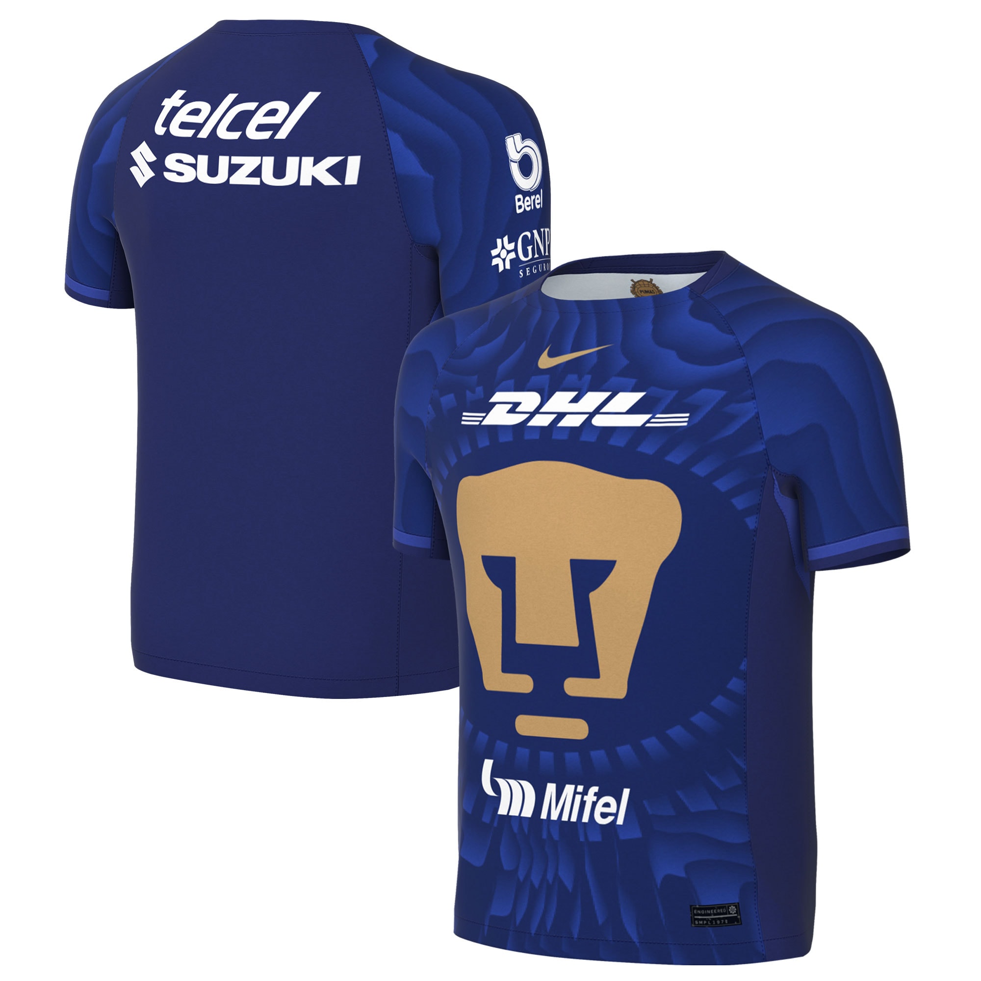 [SJH] Pumas Youth 2025/26 Away Replica Jersey - Royal