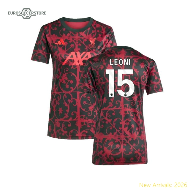 Premium Womens Liverpool Leoni Jersey 2025-2026 Quick-dry