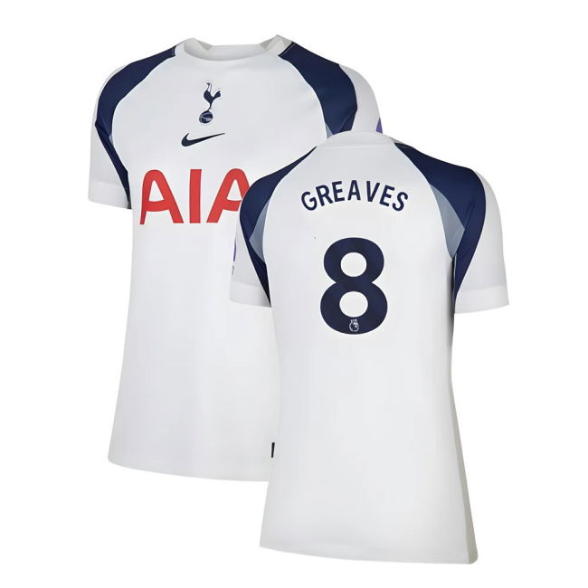 Anti-Odor 2025-2026 Tottenham Home Vintage Jersey Premium Womens#454