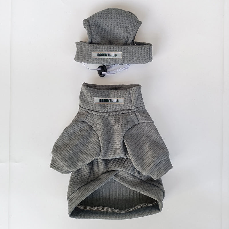 With Hat – Stretchy Bottoming Clothes Set Indoor Comfort | Trendy Style