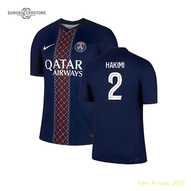 Psg 2025 Home Jersey Shirt Football Fan Apparel Match Day Supporter Collection