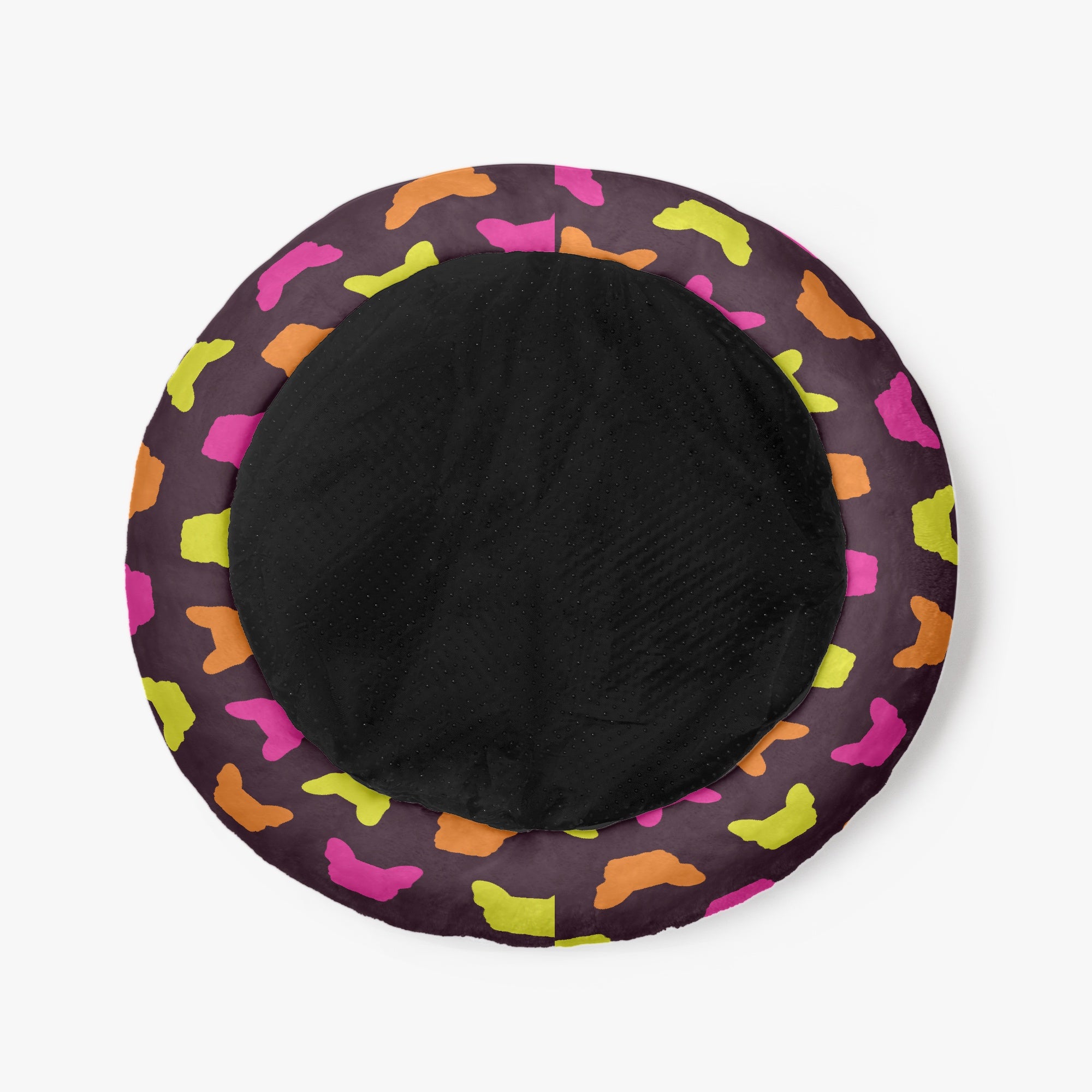 Maverick - Cloud-Comfort Frenchie Bed | Anti-Anxiety French Bulldog Donut Bed