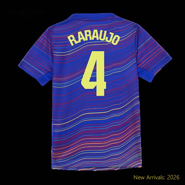 Barcelona 2024-25 Fan Version For Kids (R.Araujo Soccer Jersey