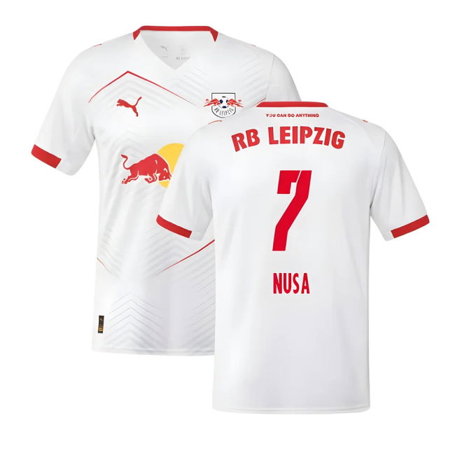 Premium 2025-2026 Leipzig Home With Modern Design - Legendary Number 7