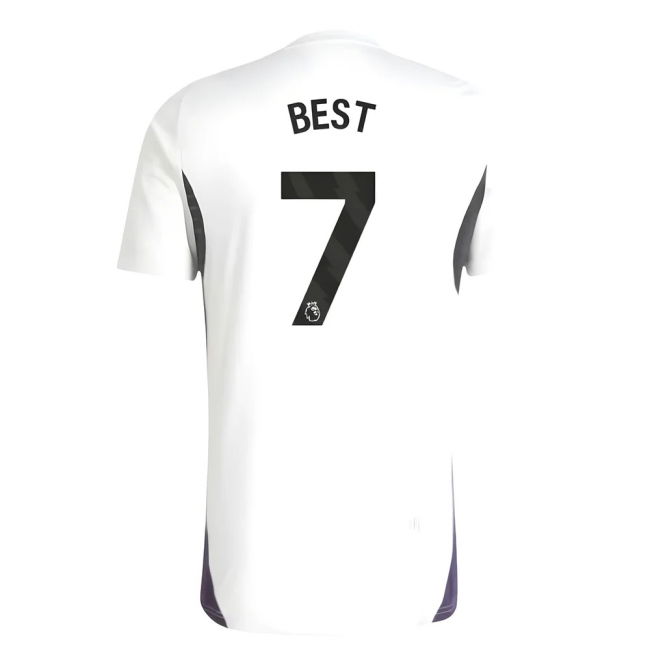 2025-2026 Man Utd Training Jersey (White) (Best 7)