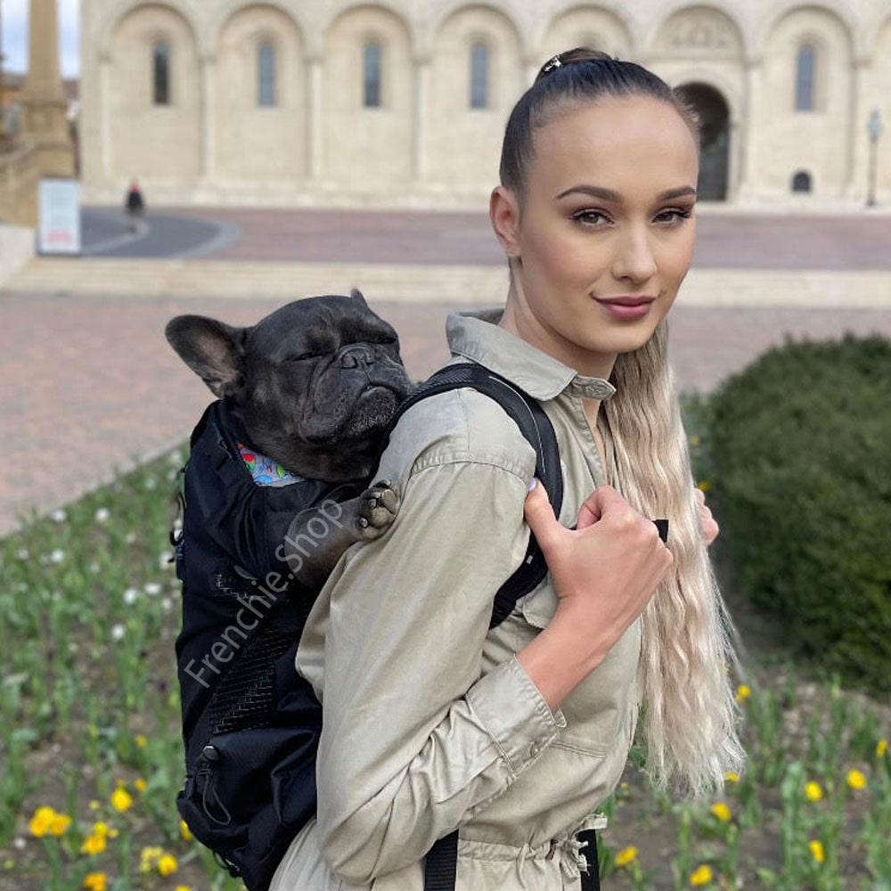 Durable Premium Frenchie Backpack™ [v1] (cs03) Indoor Use