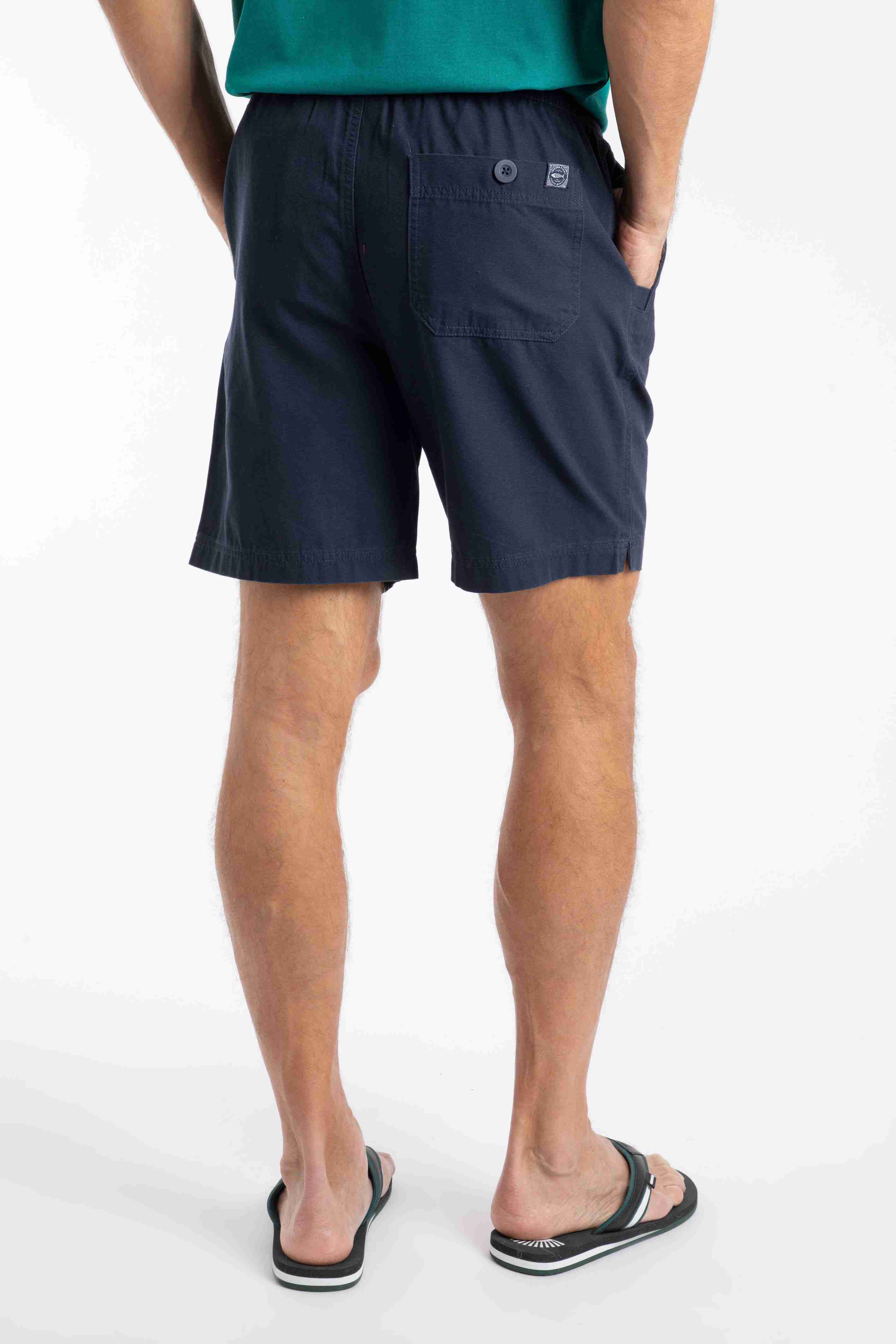 Weston Canvas Shorts Navy