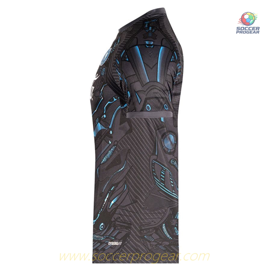 NAPLES Calcio Serie A 2025/26 Collection BLACK TRAINING JERSEY
