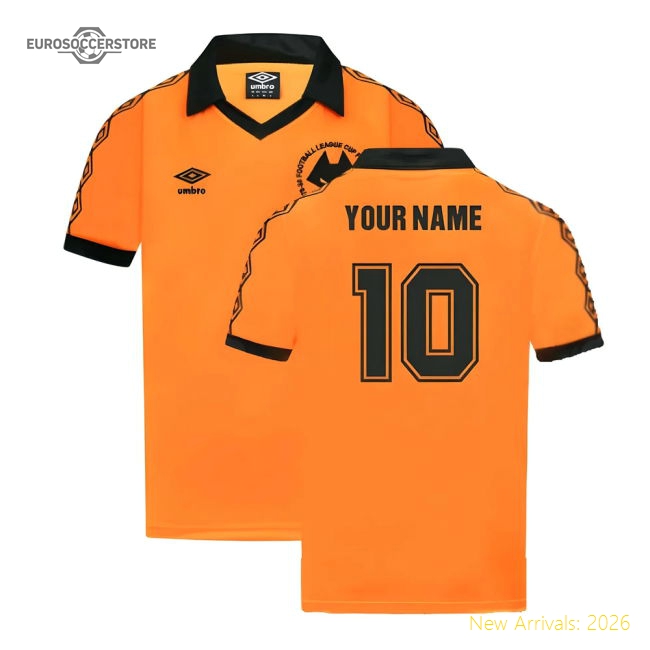 Wolverhampton Wanderers 1980 League Cup Final Shirt (your Name)