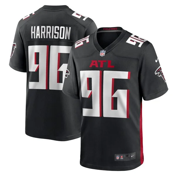 None Zach Harrison Game Jersey - Black | NFL Player Jersey | NFL Footb
