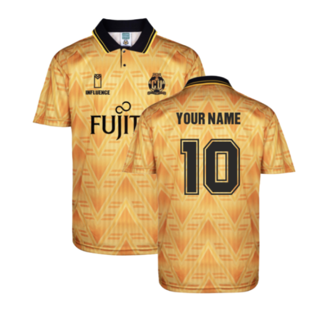 Premium Cambridge United 1991-1993 Home Retro Shirt (your Name)