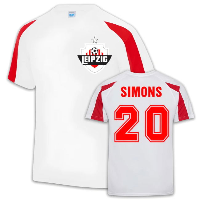 Leipzig Rb Leipzig Sports Training Jersey Xavi Simons #20 High Perf...