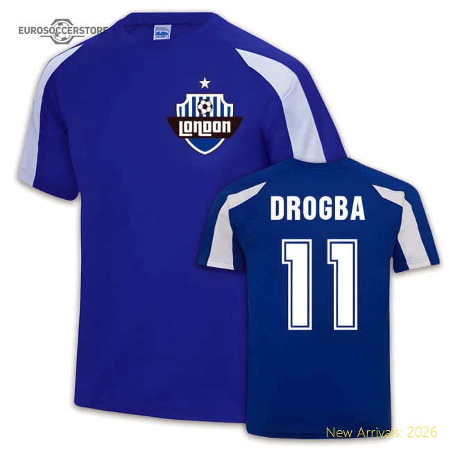Authentic Chelsea Sports Training Jersey (didier Drogba 11) - Premium