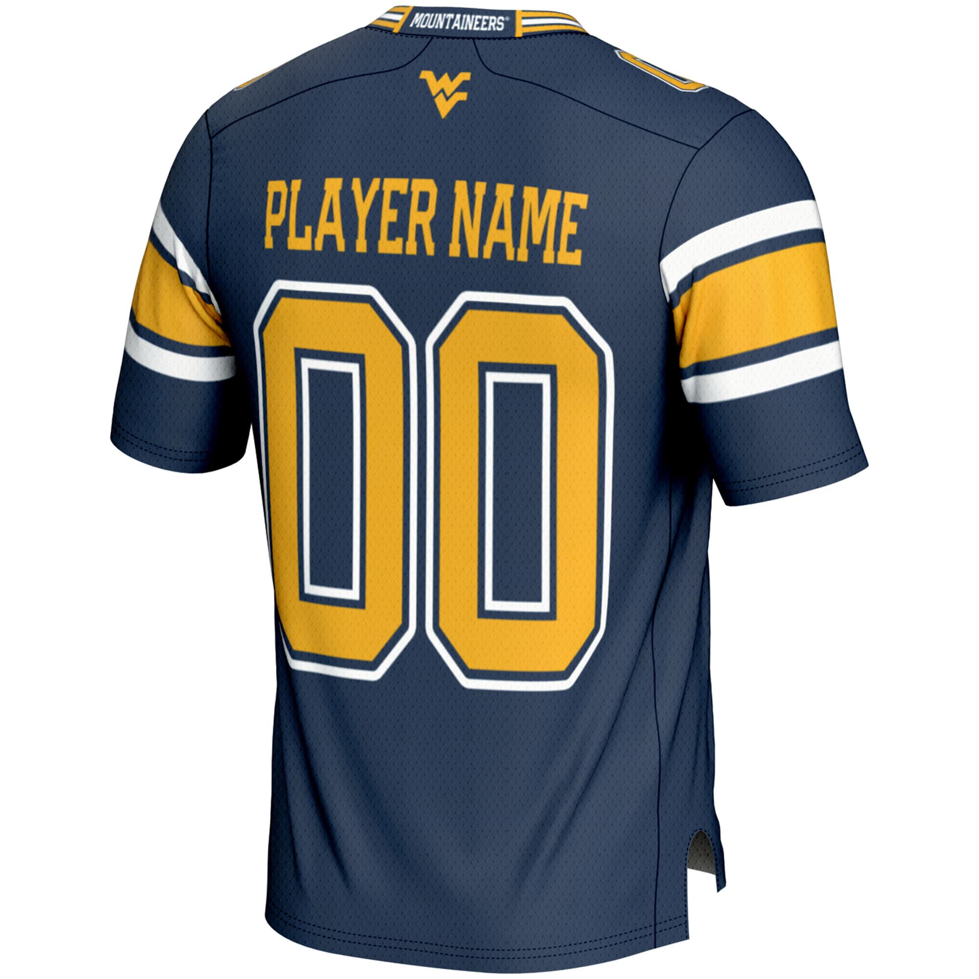 [NJP] West Virginia Mountaineers GameDay Greats NIL Pick-A-Player Football Jersey - Navy