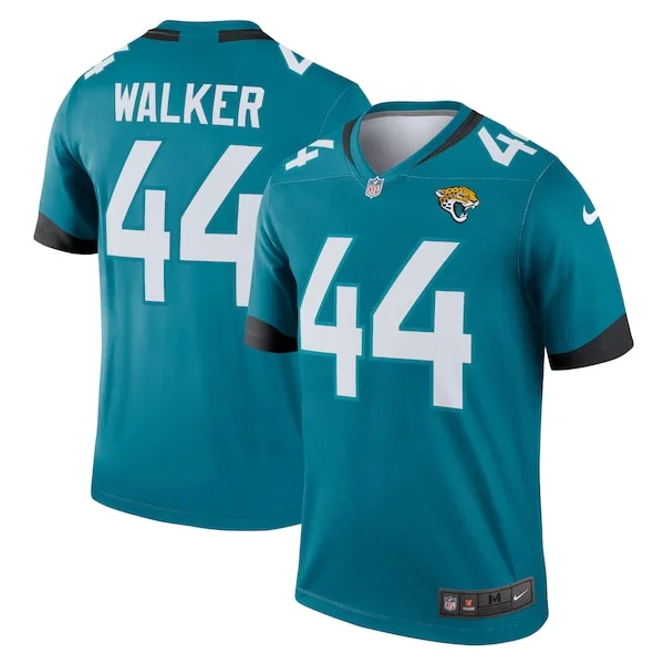 None Travon Walker  Jersey - Teal | NFL Player Jersey | NFL Football