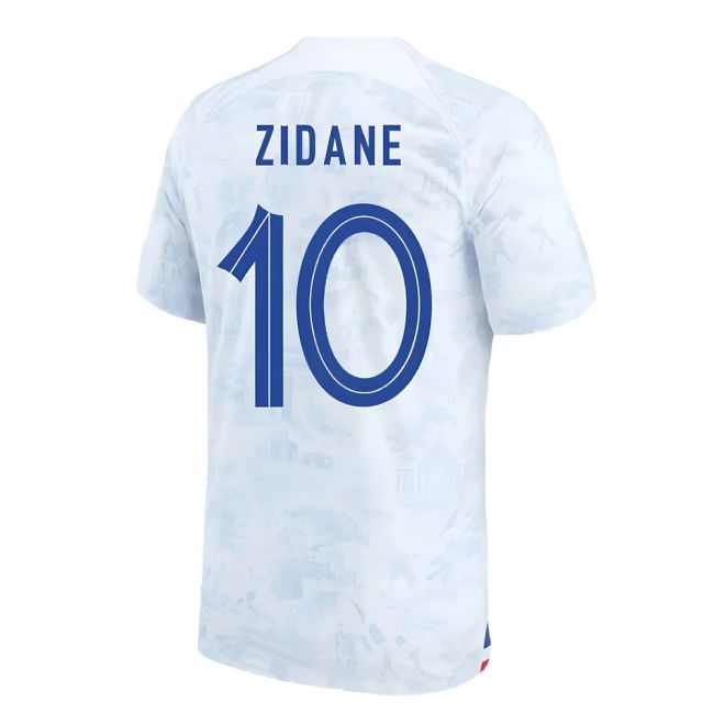 Authentic 2022-2023 France Away Cup Performance Soccer Replica Euro