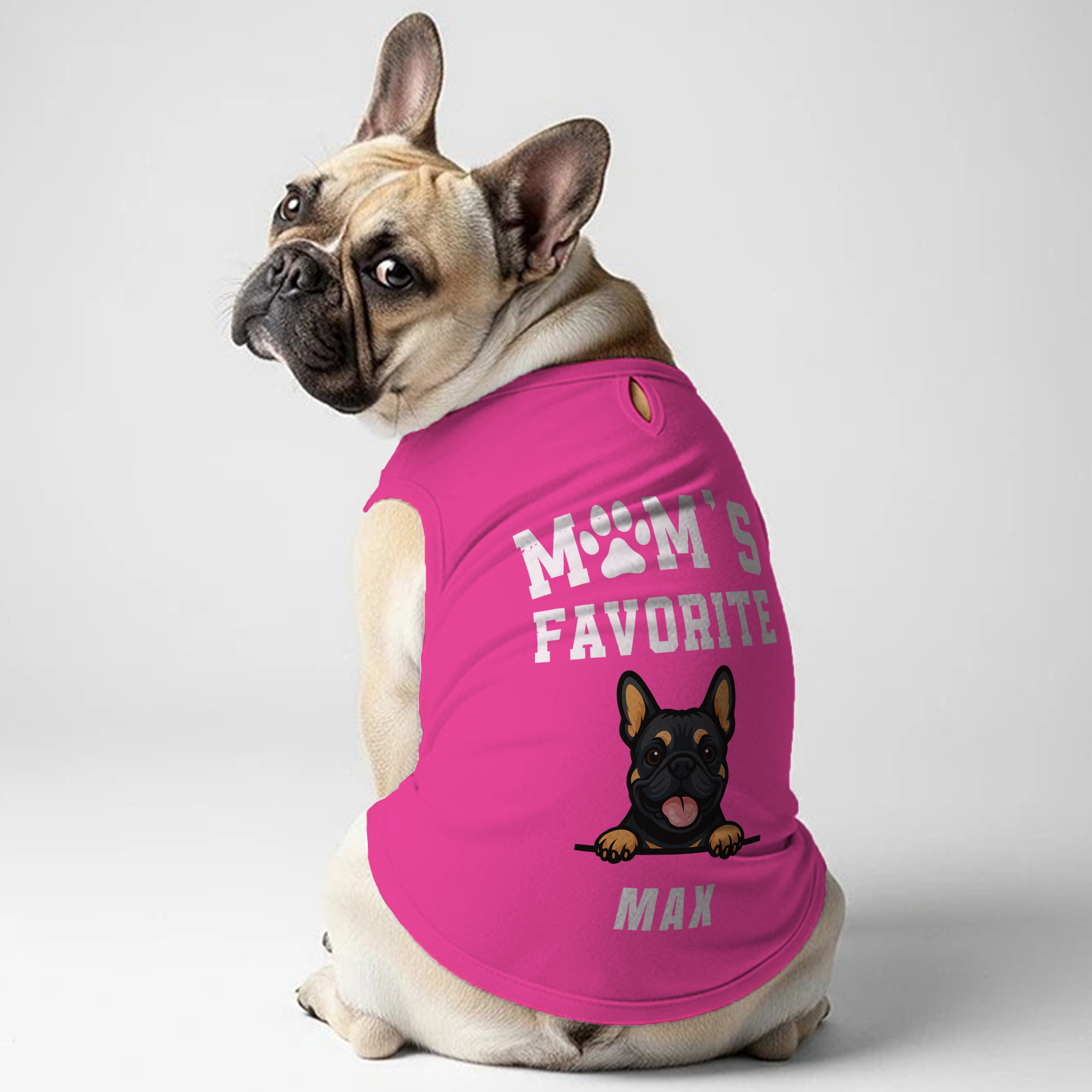 Dog T-shirt For French Bulldogs Frenchie Themed Wear | Premium Quality