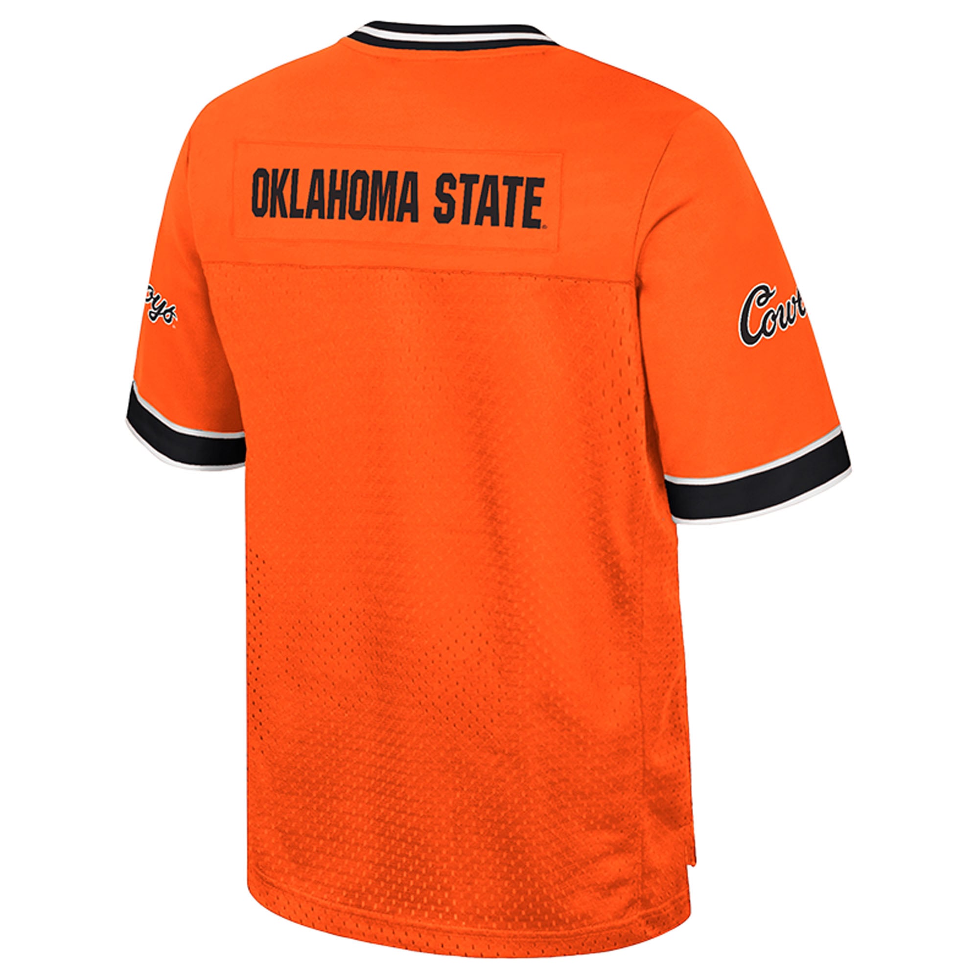 Men's Colosseum Orange Oklahoma State Cowboys Nothing But The Hits Football Jersey