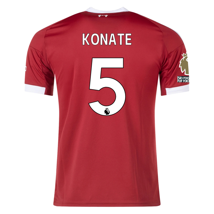 Liverpool Konate Men 2025-2026 UCL Home Jersey – Authentic Shirt