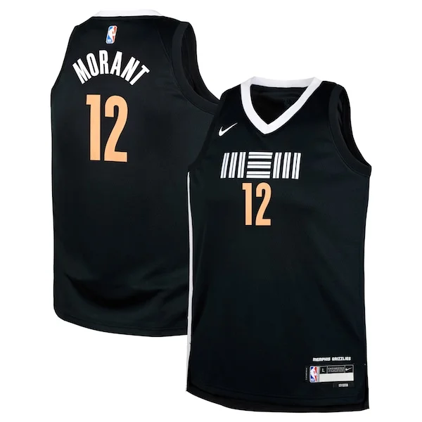 Ja Morant MEM Swingman Jersey - superior NBA - Black basketball