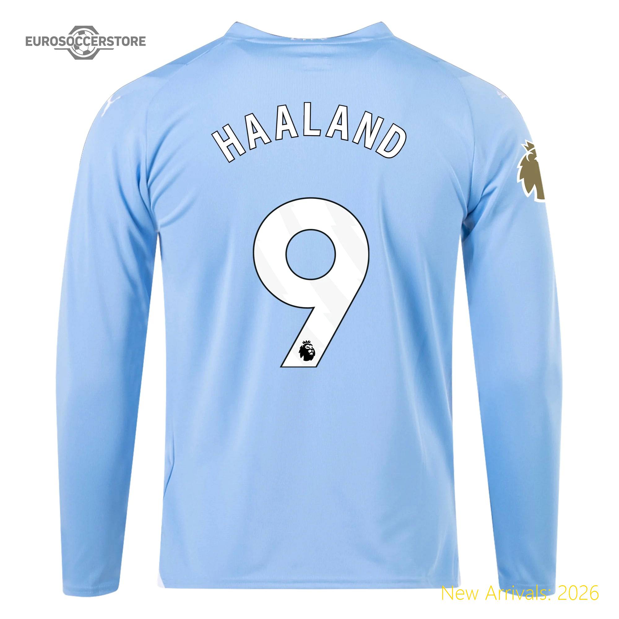 Stylish Modern Design Men Mci Team Official Home Jersey 2023