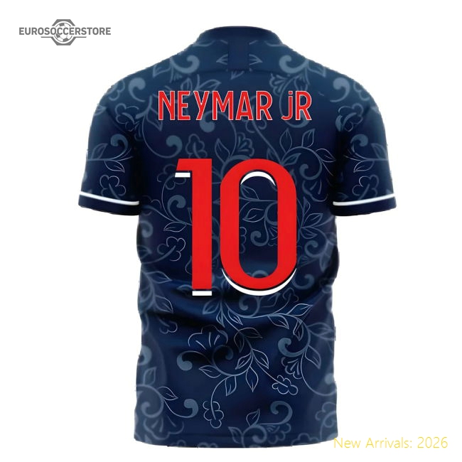 Trending Paris 2025-2026 Home Concept Football Kit (Libero) (Neymar Jr
