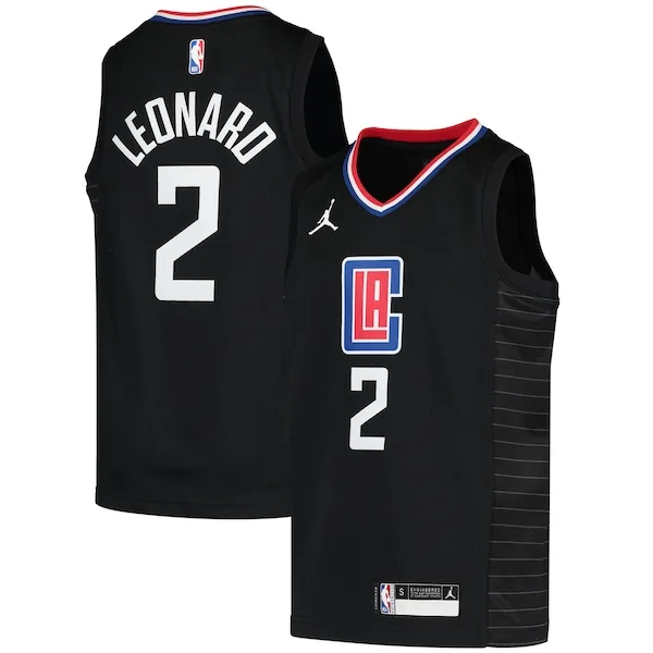 Kawhi Leonard GSW Swingman Jersey - trendy Basketball - Black #1