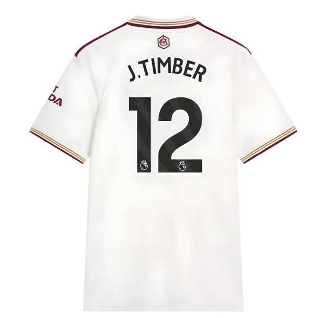 Arsenal 2025-2026 Third Jersey - Adult #12