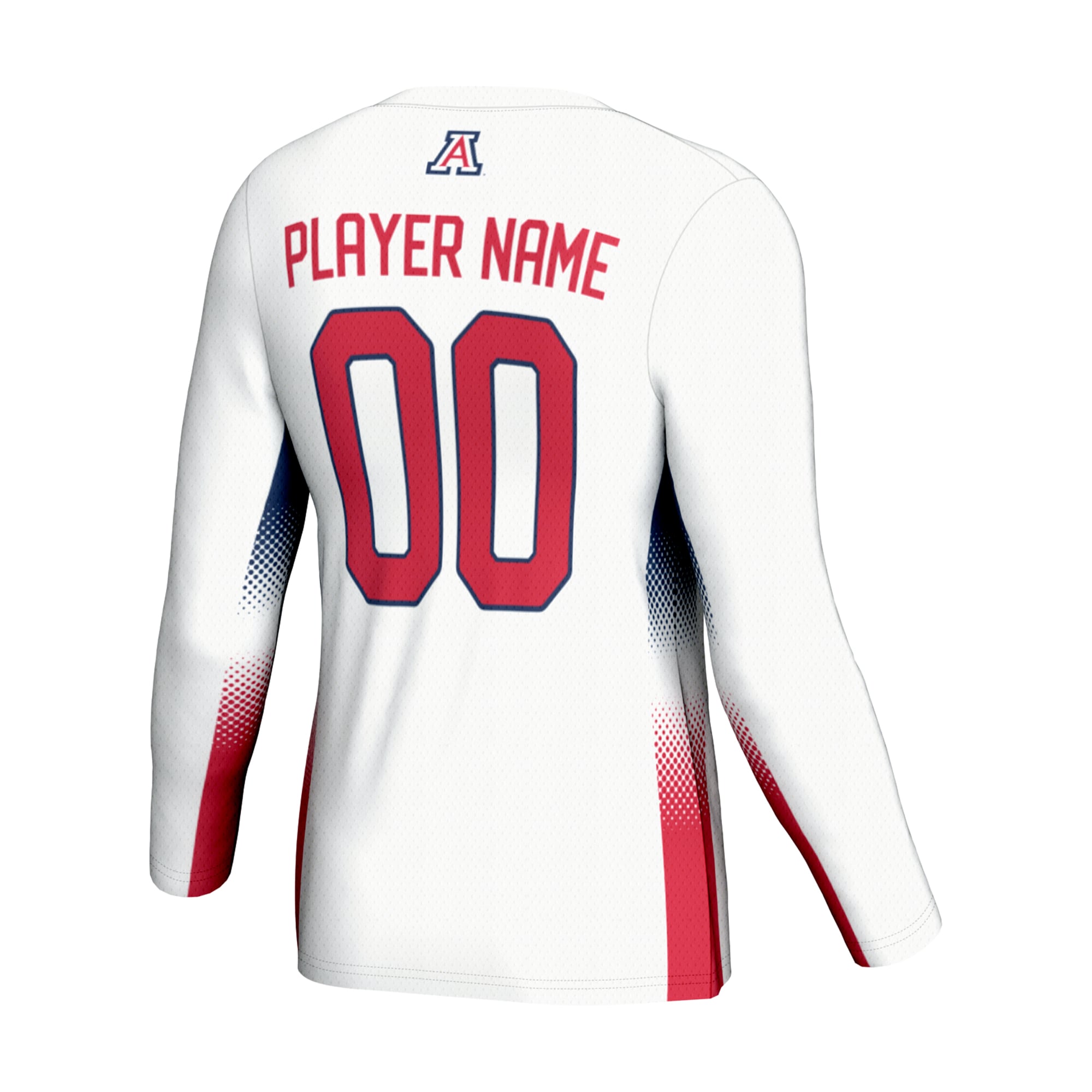 Arizona Wildcats GameDay Greats Youth Lightweight NIL Women's Volleyball Jersey - White