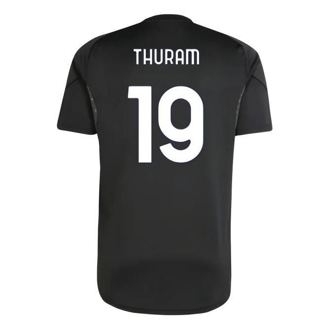 Official Bianconeri Training Jersey Thuram 1 #9 2024-2025 Season (v7)