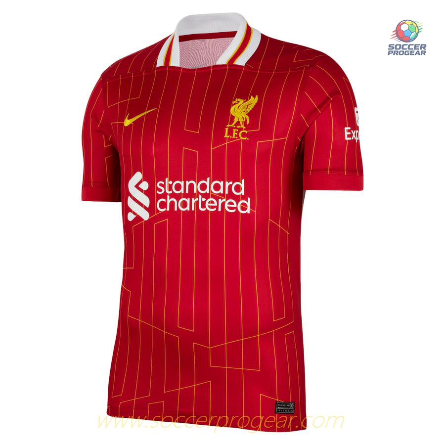 Liverpool Home Team Jersey 2024-25 Edition