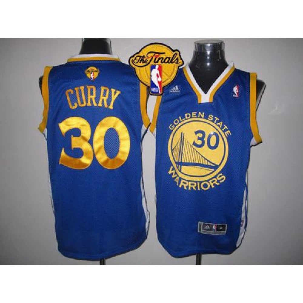 High-Quality Stephen Curry30 Blue Jersey - Basketball Fan Gear