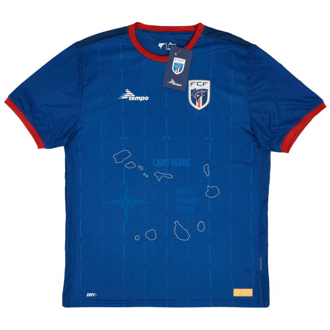 Climate-Control 2024-2025 Cape Verde Home Shirt Collector'S-Item