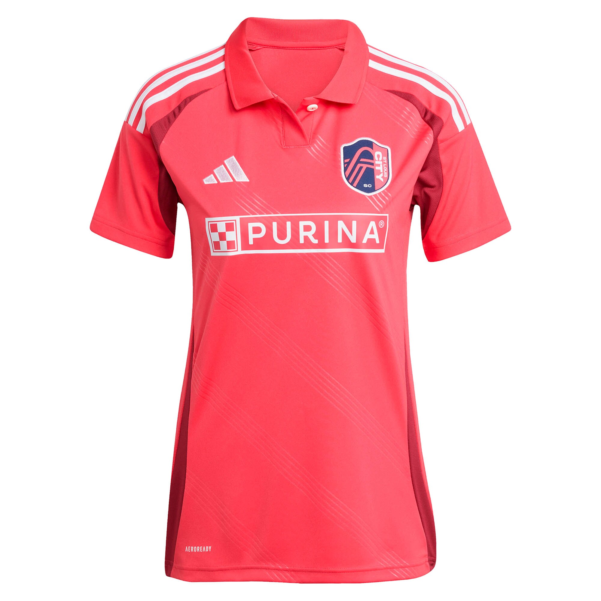 [SJH] Fallou Fall St. Louis CITY SC Women's 2025 Forever CITY Red Replica Jersey - Red