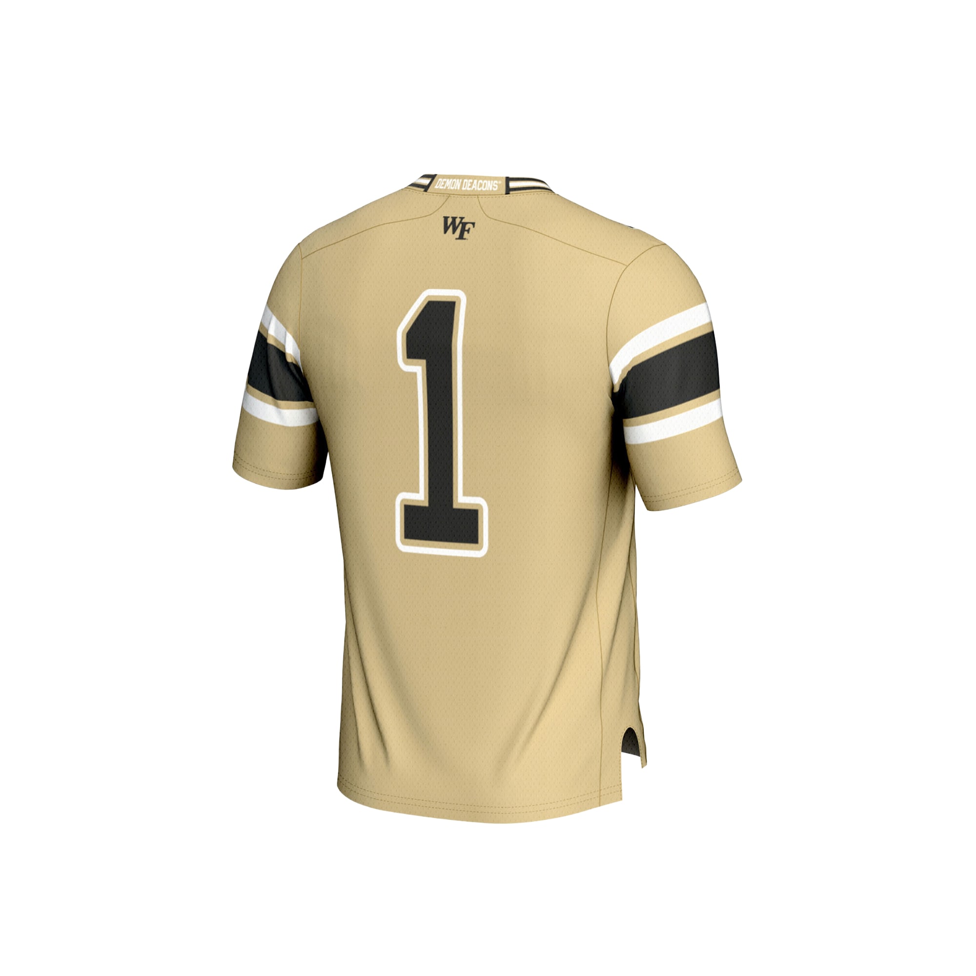 [NJP] Wake Forest Demon Deacons GameDay Greats Youth Lightweight Football Fashion Jersey - Gold