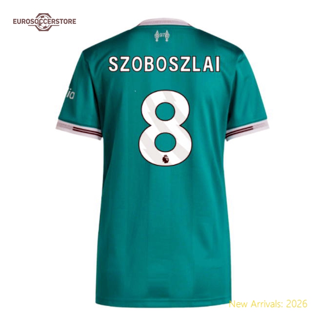 2025-2026 Liverpool Womens Premium Jersey Szoboszlai Aeroready