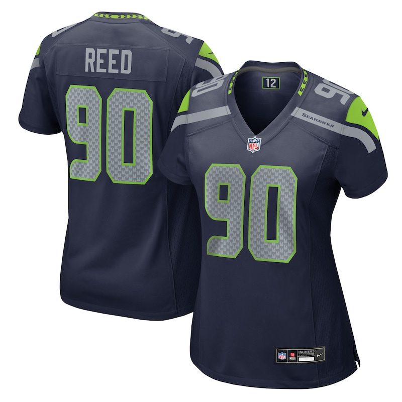 None Jarran Reed SEA Seahawks Classic Officially Licensed Jersey