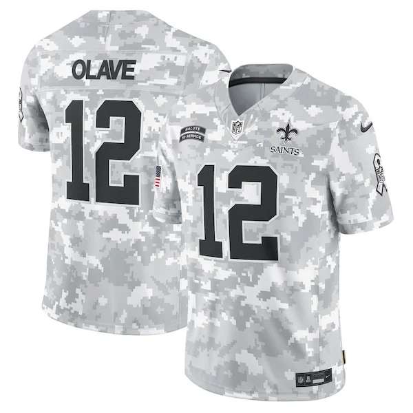 Performance New Orleans Saints Limited Jersey - Premium Camo NFL Fa...