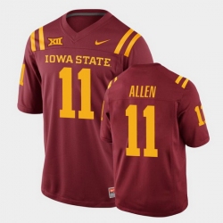 Men's None Game 2024 embroidered Chase Allen #11 team authorized