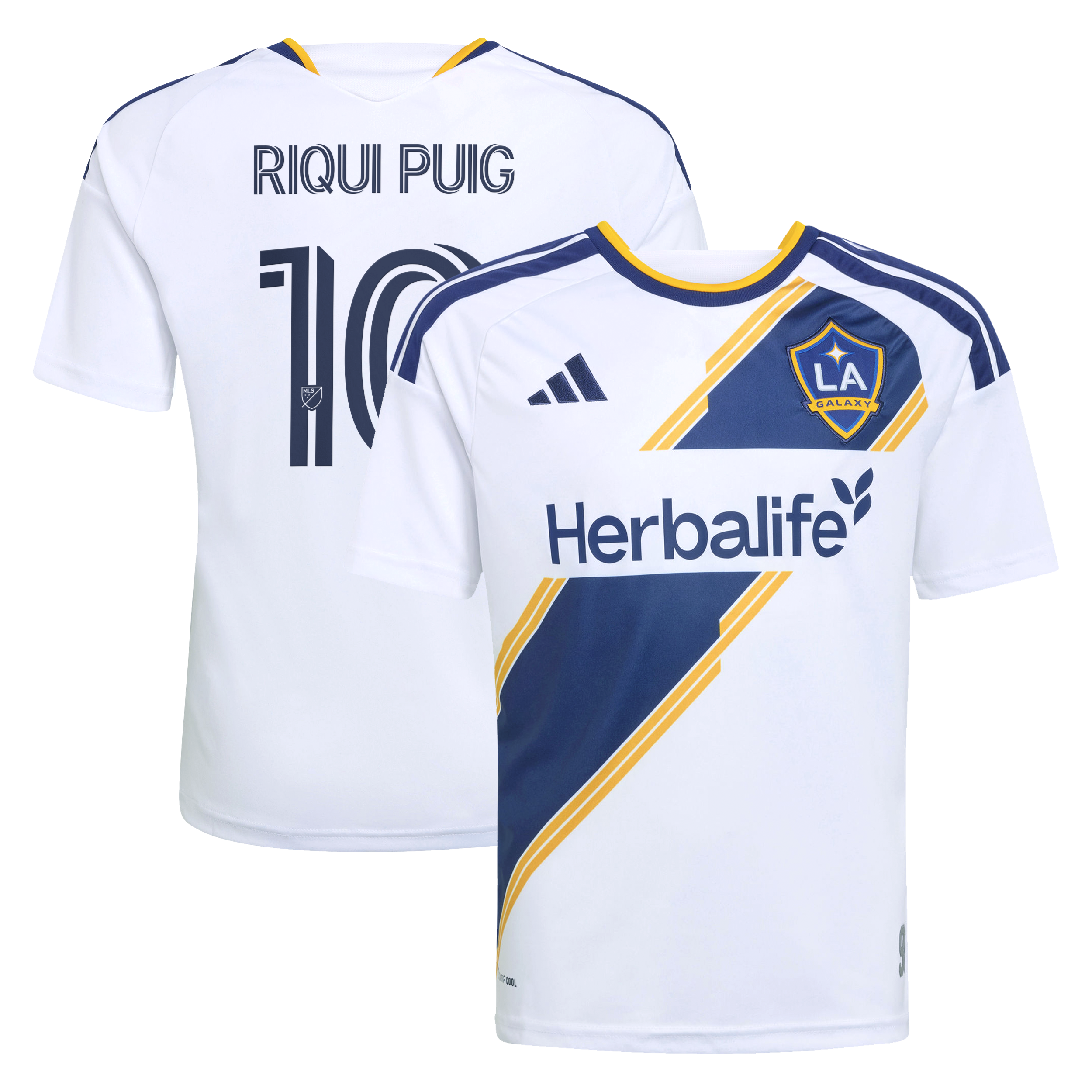[LK] Women's Riqui Puig LA Galaxy 2026 The VeloCITY Kit Replica Jersey - White
