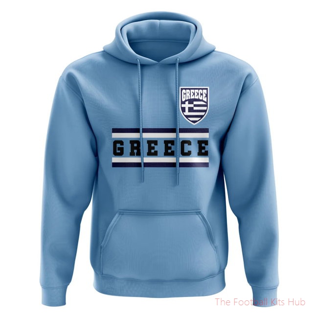Greece Core Football Country Hoody (Sky)