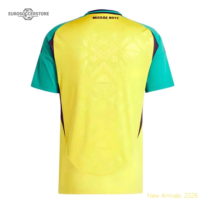Jamaica 20242025 Home Jersey  Official S3638chest Slim