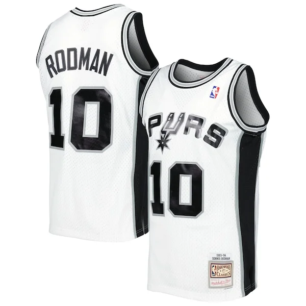 Dennis Rodman SAS Swingman Jersey - official fashionable - White