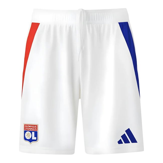 Home Shorts for Olympique Lyon 2024-2025