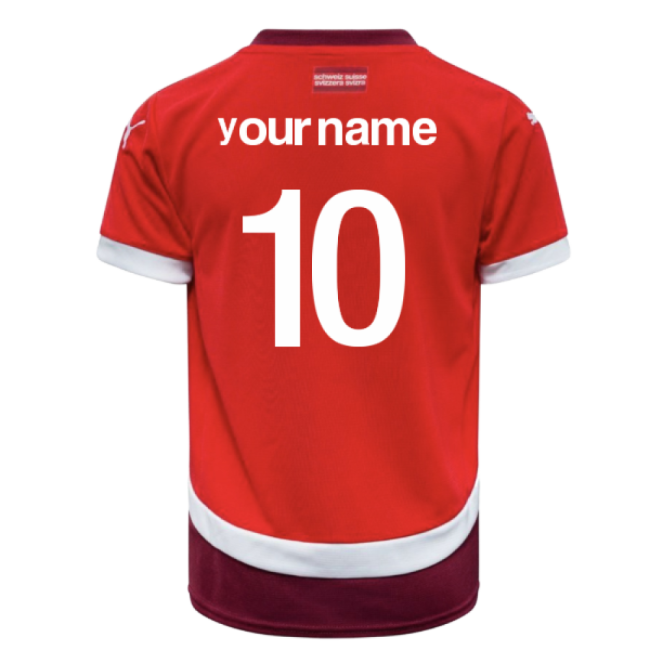 Professional 2020-2021 Switzerland Home Kids With Special Edition
