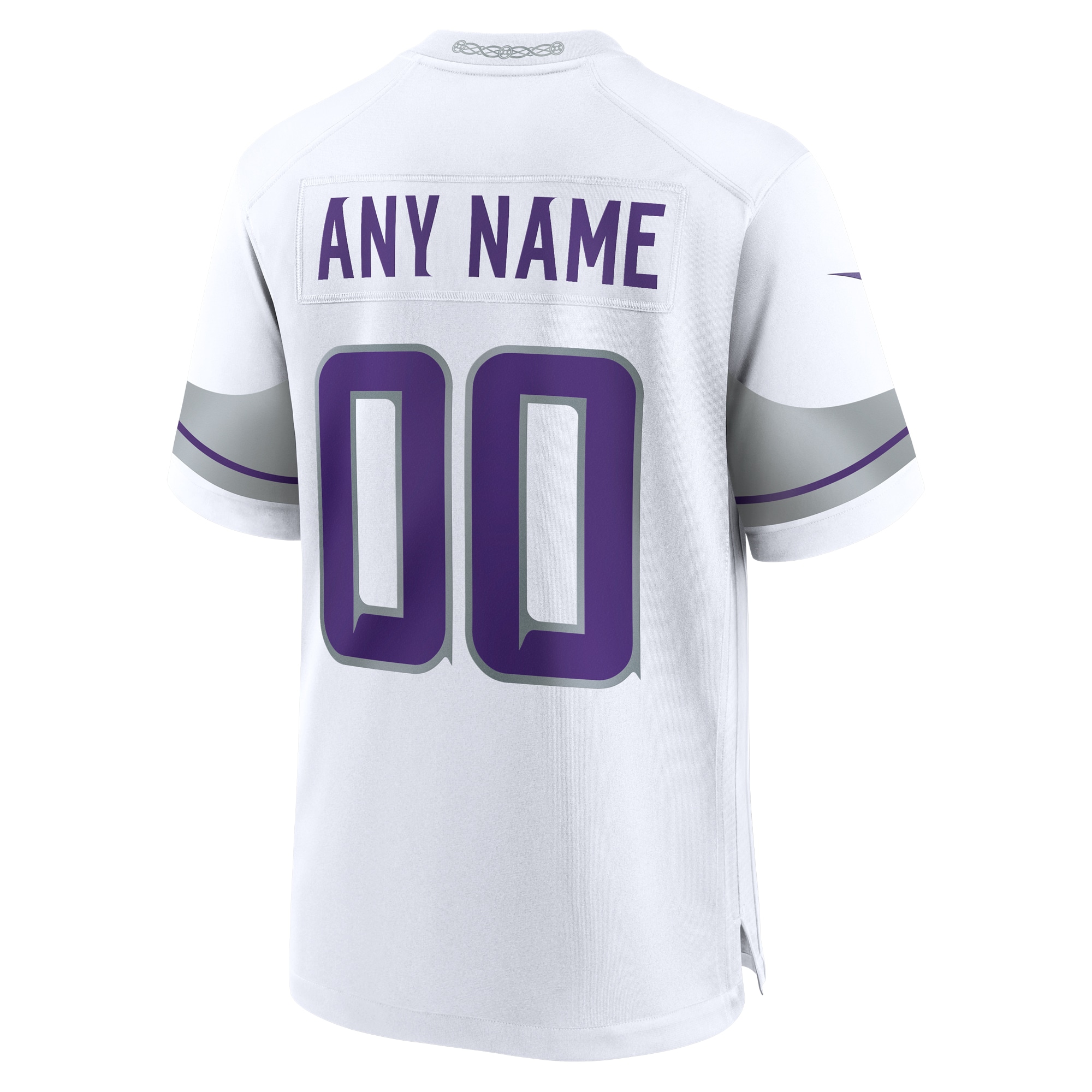 [LK] Minnesota Vikings Alternate Custom Game Jersey - White
