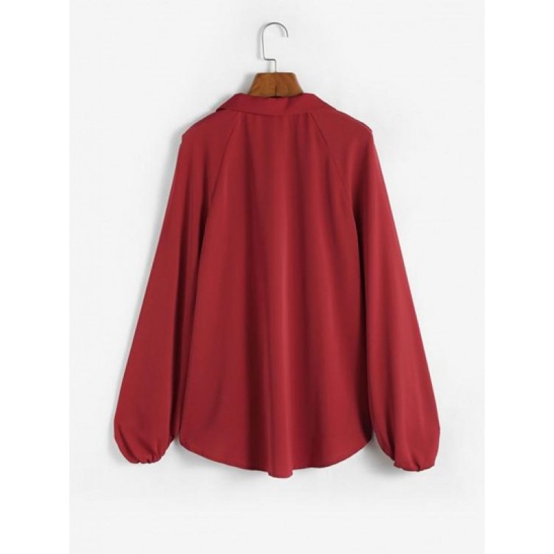 Notched Collared Solid Top GV4684