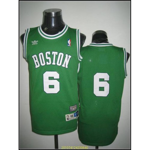 BOS Green Adidas B. Celtics #6 NBA Jersey Game Day Wear Game Day Wear