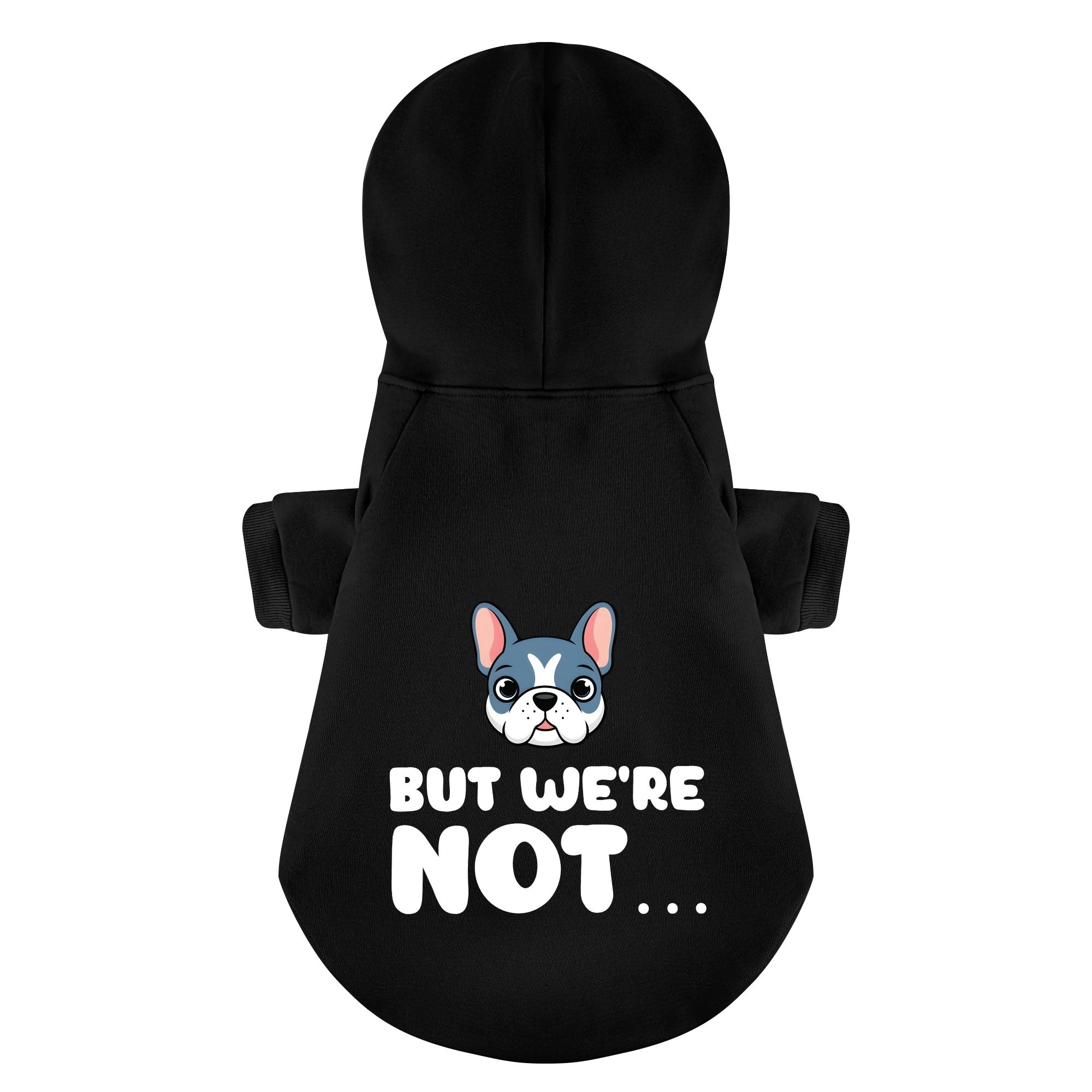 Let’s act innocent and But we’re not… - Matching French Bulldog Hoodies – Stylish, Cozy & Personalized!
