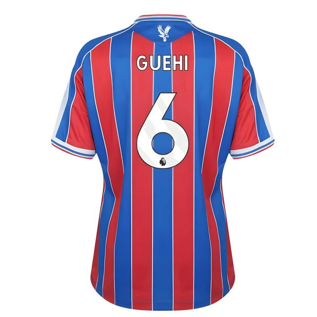 2025-2026 Crystal Palace Home Shirt (Womens) (Guehi 6)